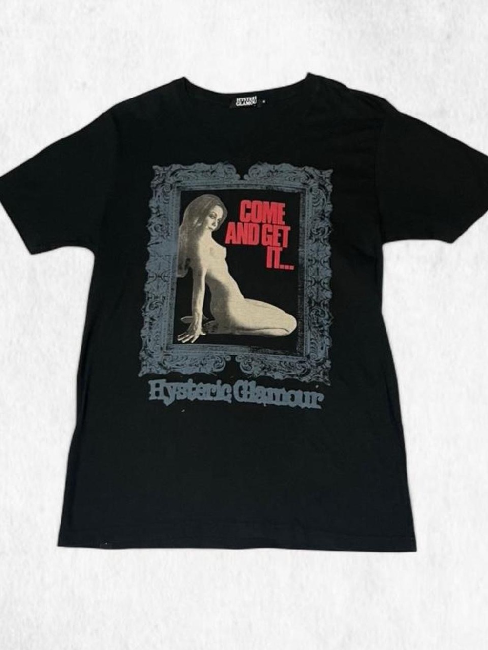 Hysteric Glamour RARE black graphic tee R-Rated